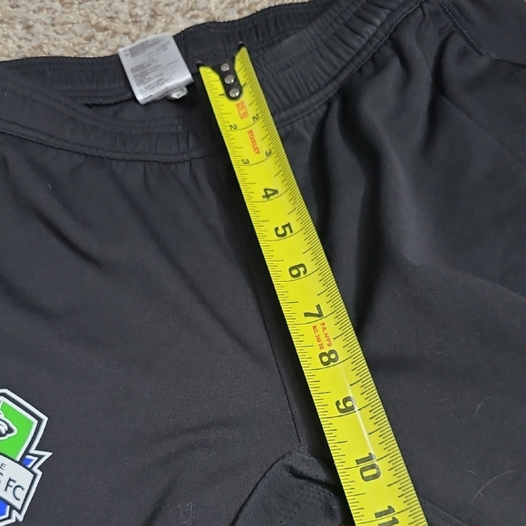 Adidas Black Sweatpants with Tapered Leg and Elastic Waistband - Picture 8 of 12